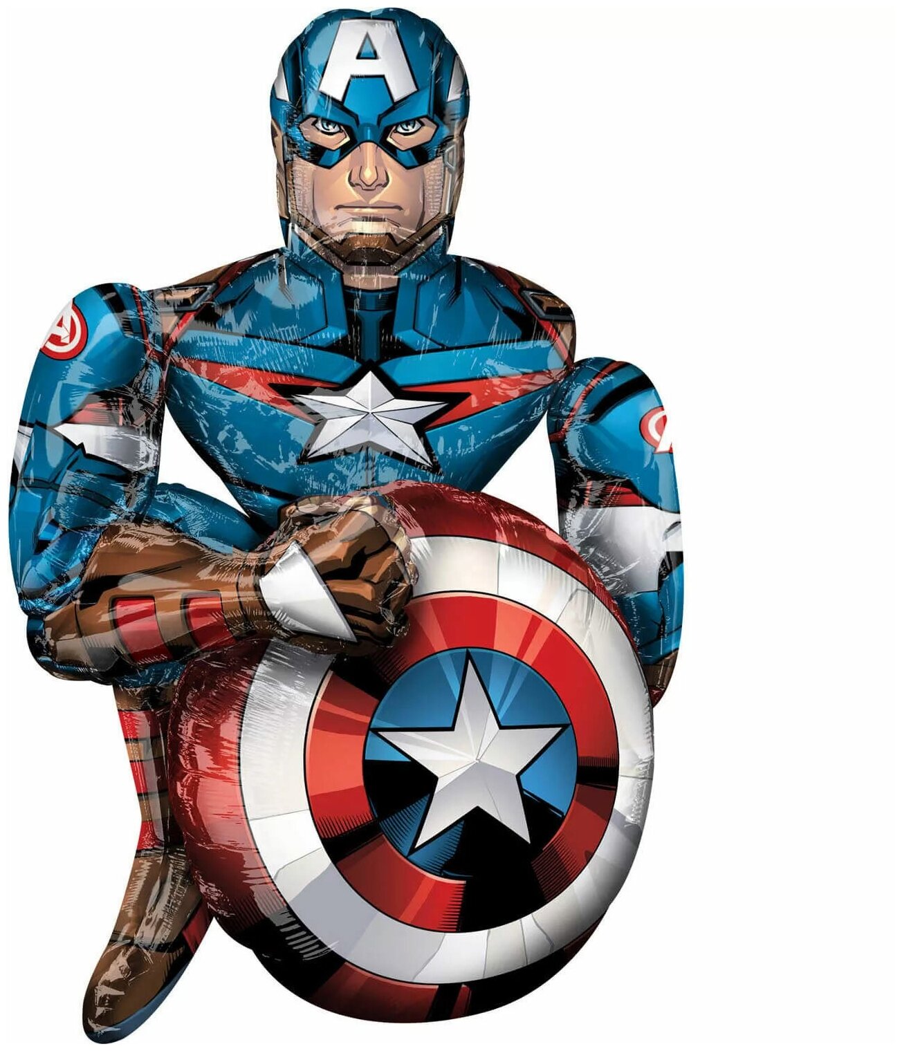 Шар ходячий Мстители Капитан Америка, 86 Х 99 см