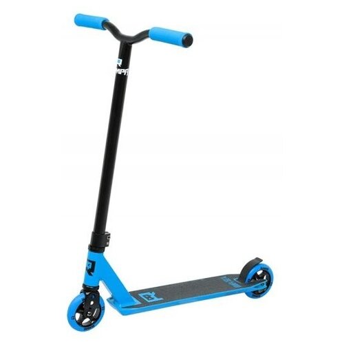 Самокат RRAMPA 360 AL 110 голубой/черный