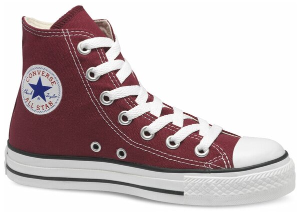 Кеды Converse, размер 8.5US (42EU), красный, бордовый