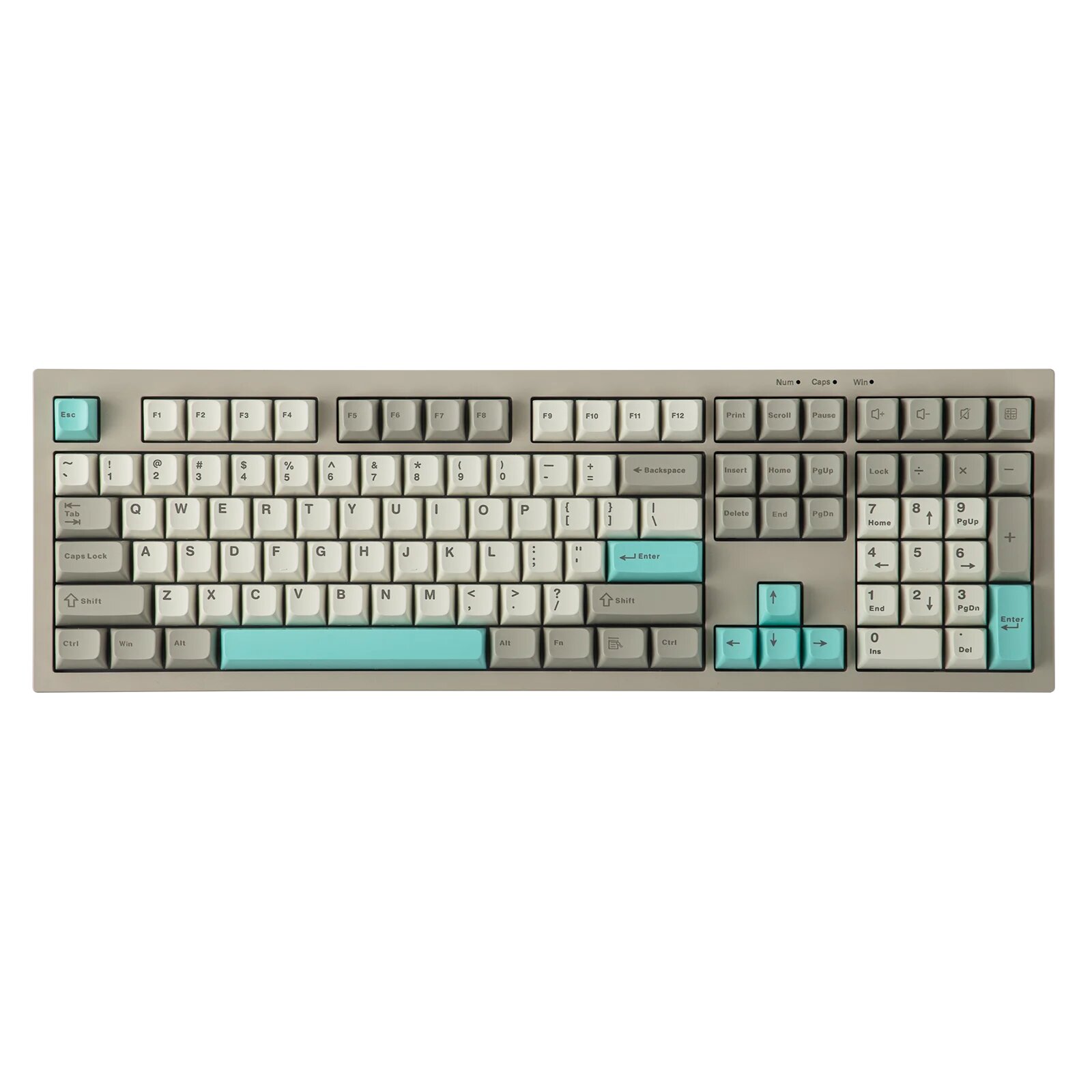 Полноразмерная игровая клавиатура AULA S102 Grey-Wired Only