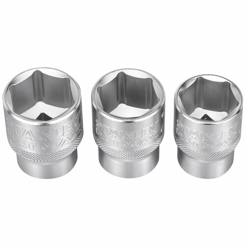 Набор торцевых головок Stanley Fatmax 1/2 дюйма, 21-22-24 мм