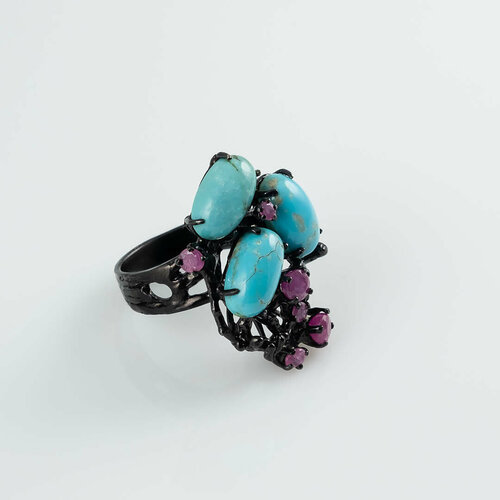 фото Кольцо серебро, 925 проба milana silver