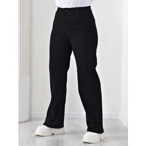 джинсы зауженные krestosta размер 46 серый Джинсы KRESTOSTA, размер 46, черный