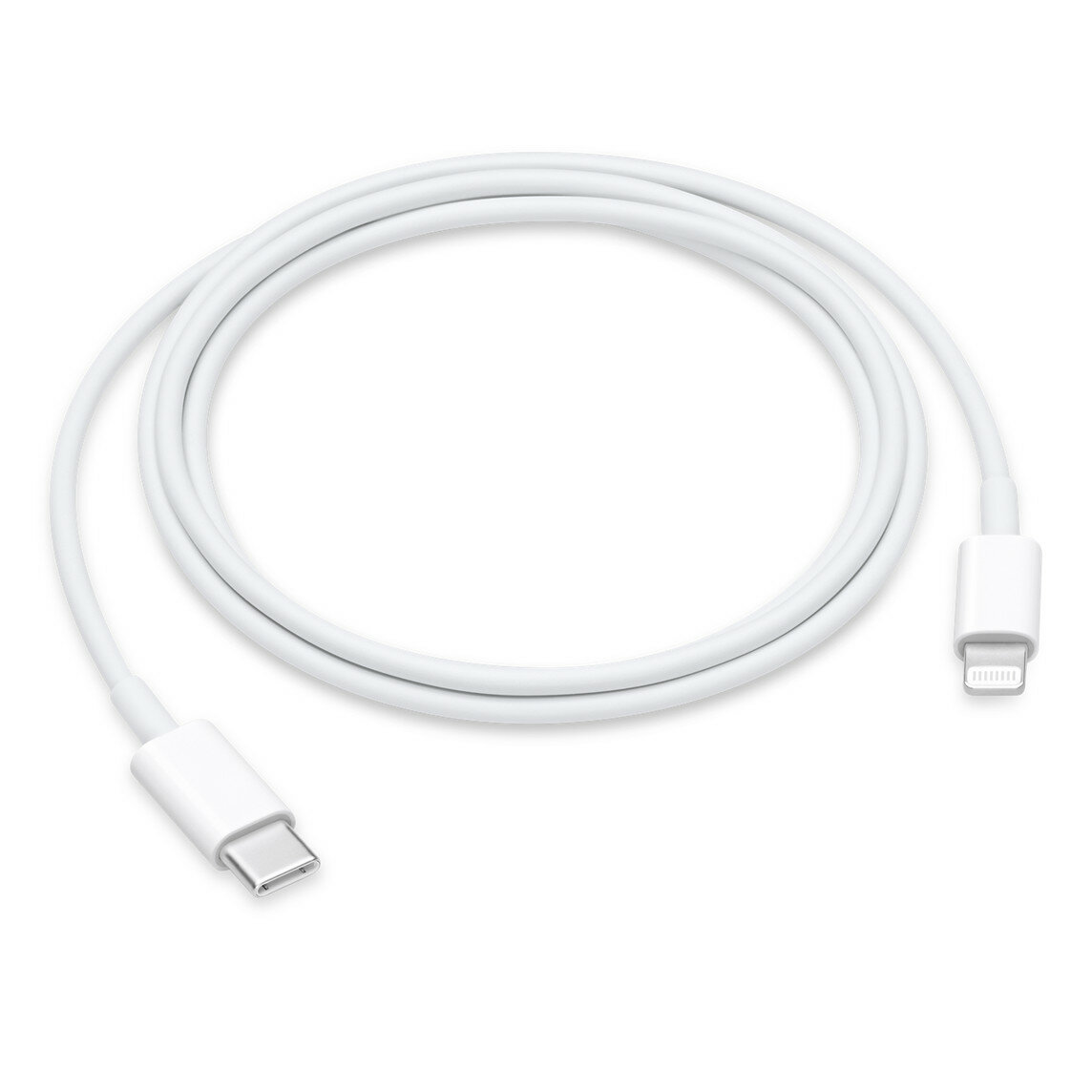 Кабель Apple USB-С-Lightning (оригинал) 1 метр, новый, белый — фото 1