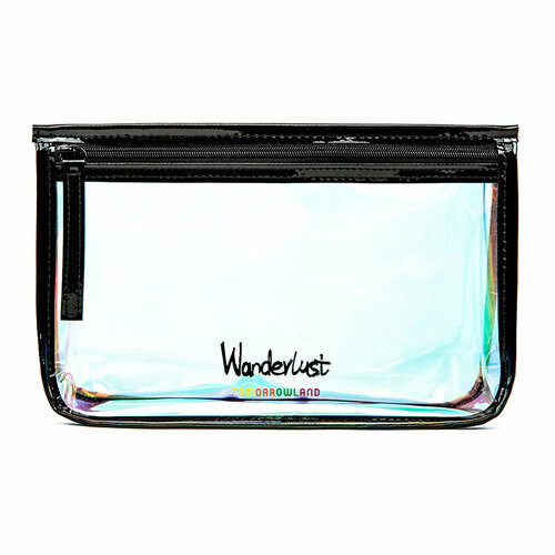 Косметичка Wanderlust, голубой, бесцветный