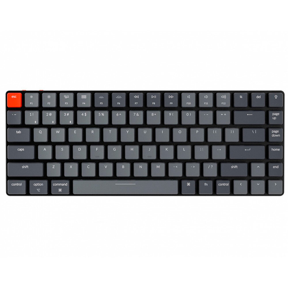 Keychron K3-D3 (75% (84 кл.), Keychron Optical Brown Switch, White Led, Hot-Swap, -) беспроводная