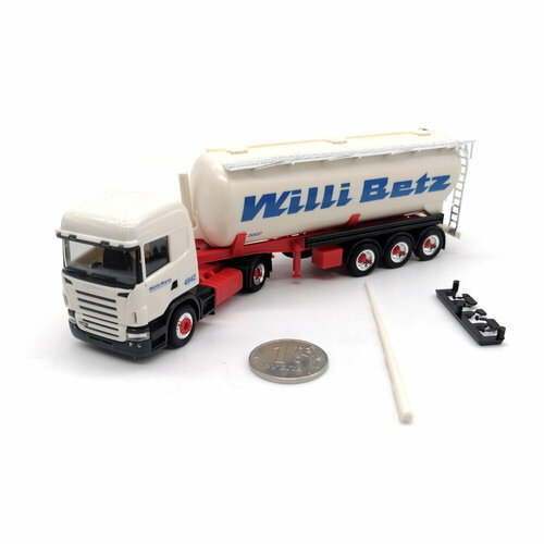 Модель HERPA 303569 Scania R09 HL Silo Sattelzug 