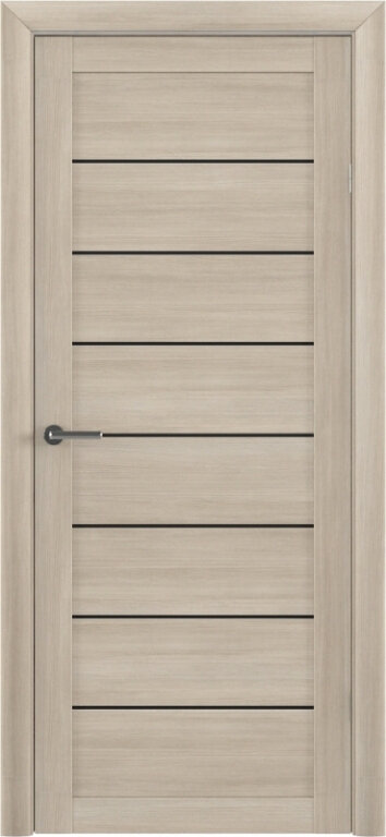 фото Альберо Межкомнатная дверь Альберо Сеул стекло лиственница мокко