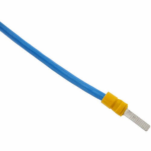 Перемычка ПВ3/ПуГВ 6кв мм голубая длина 300мм наконечник штифтовой
