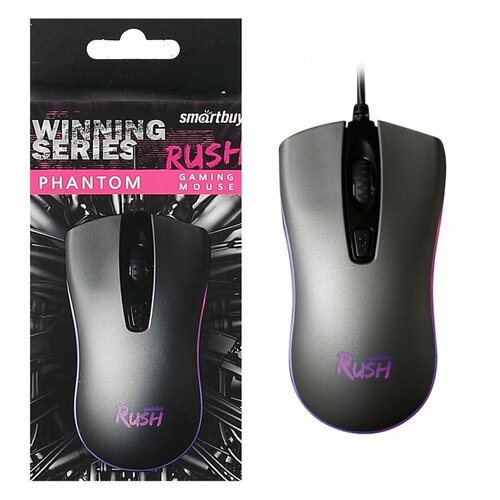 Манипулятор мышь Smartbuy RUSH Phantom серый 100 73500₽