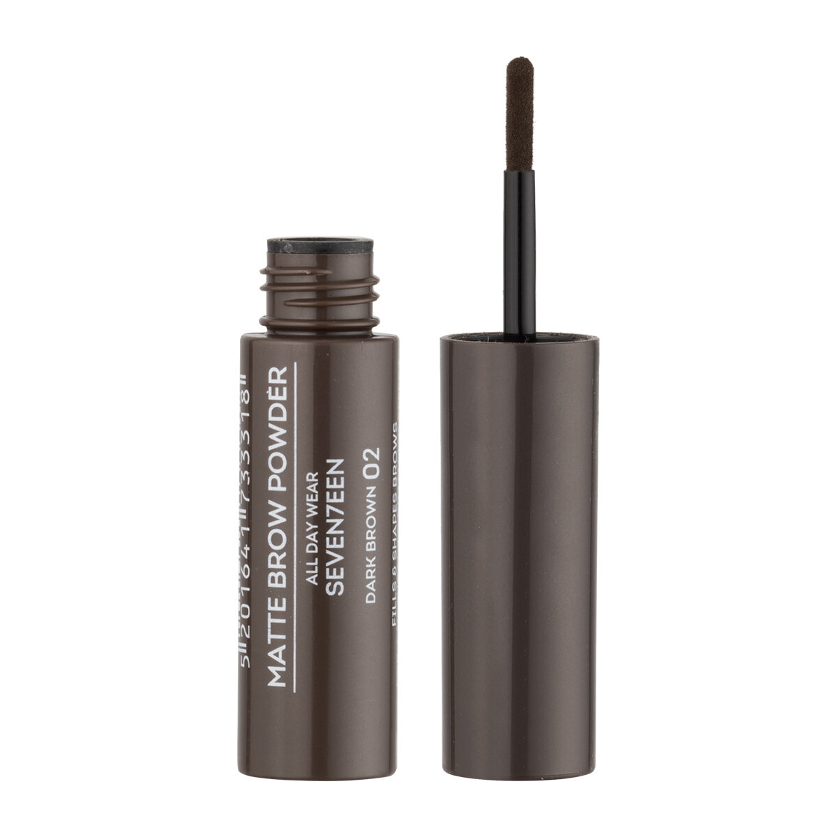 Тени-пудра для бровей Seventeen Matte Brow Powder All Day Wear т.02 1 г