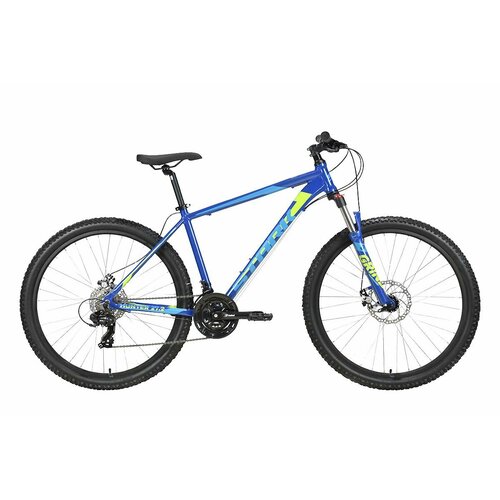 Велосипед Stark'23 Hunter 27.2 D насыщенный синий/голубой металлик 18