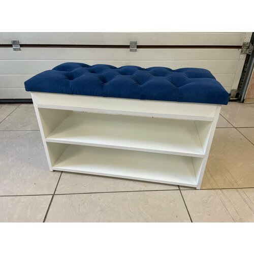 белый, синий