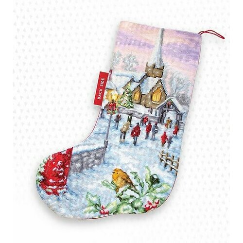 Рождественский носочек Дед Мороз PM1240