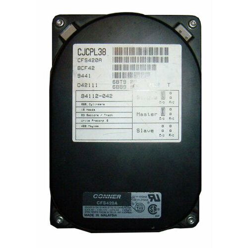 Жесткий диск Conner CT215 15Gb 5400 IDE 35 HDD 774500₽