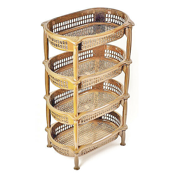 фото Полка овощная овальная 4-х яр. 510*310