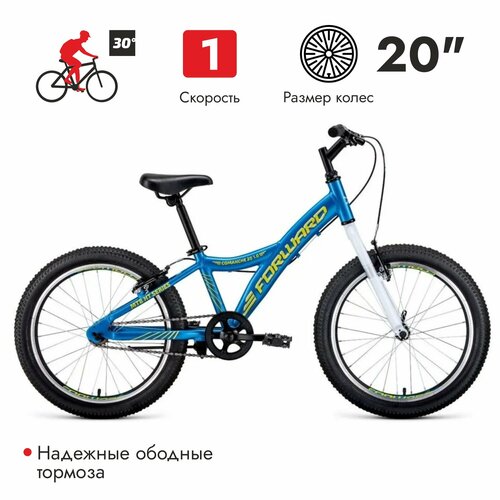 Велосипед Forward Comanche 10 20 голубойжелтый 1799000₽