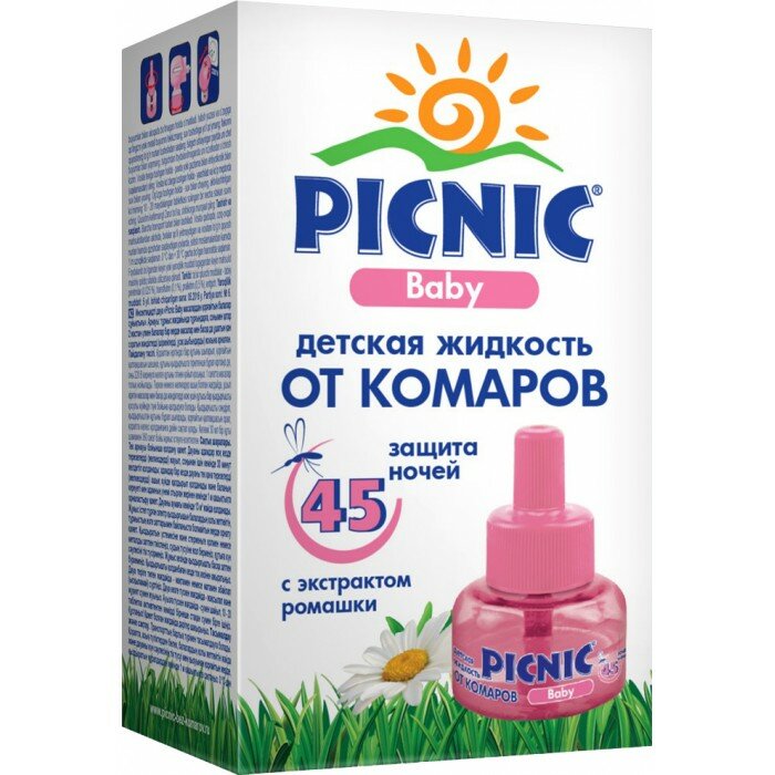 Жидкость от комаров Picnic Baby от комаров, 30 мл - фото №19