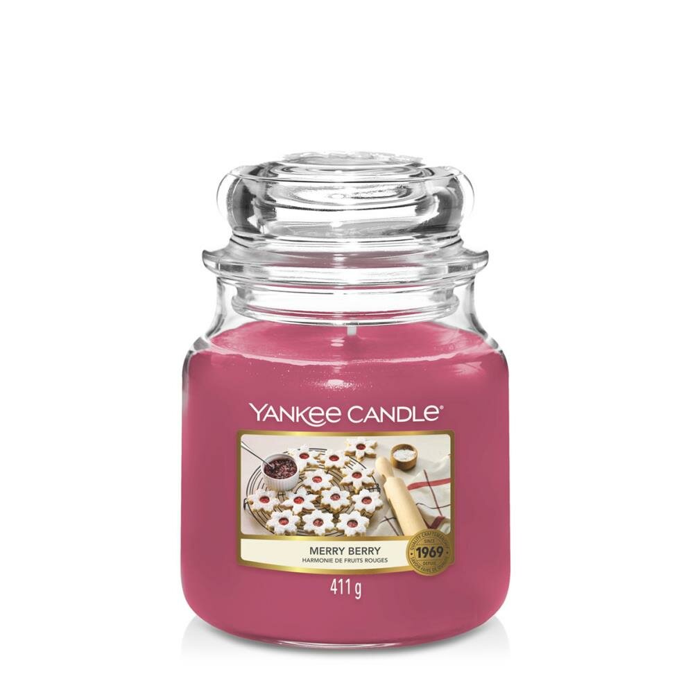 Свеча средняя Yankee Candle Австрийское печенье с джемом - фото №1