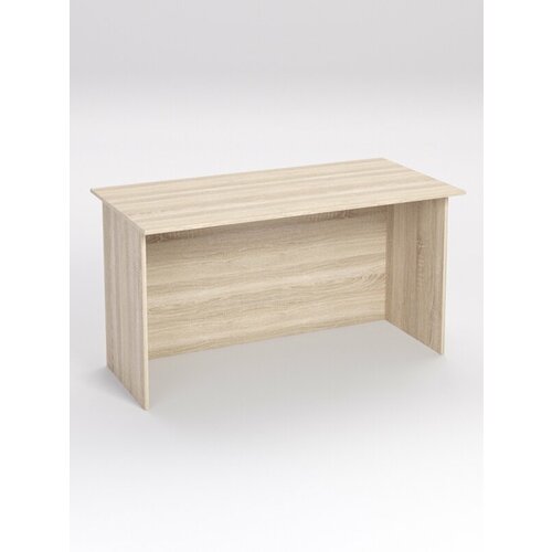 Стол рабочий офисный С-03А, Дуб Сонома 140 x 70 x 75 см (ДхШхВ)