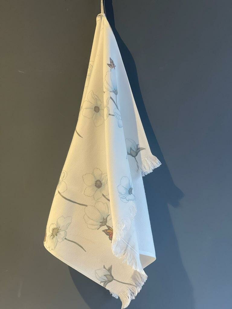 фото Кухонное полотенце Tivolyo Home RUSTICA синий (50X70)