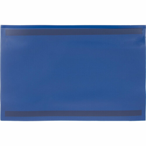 Карман для маркировки магнитный синий 210х297 мм А4 горизонтальный(10шт/уп)