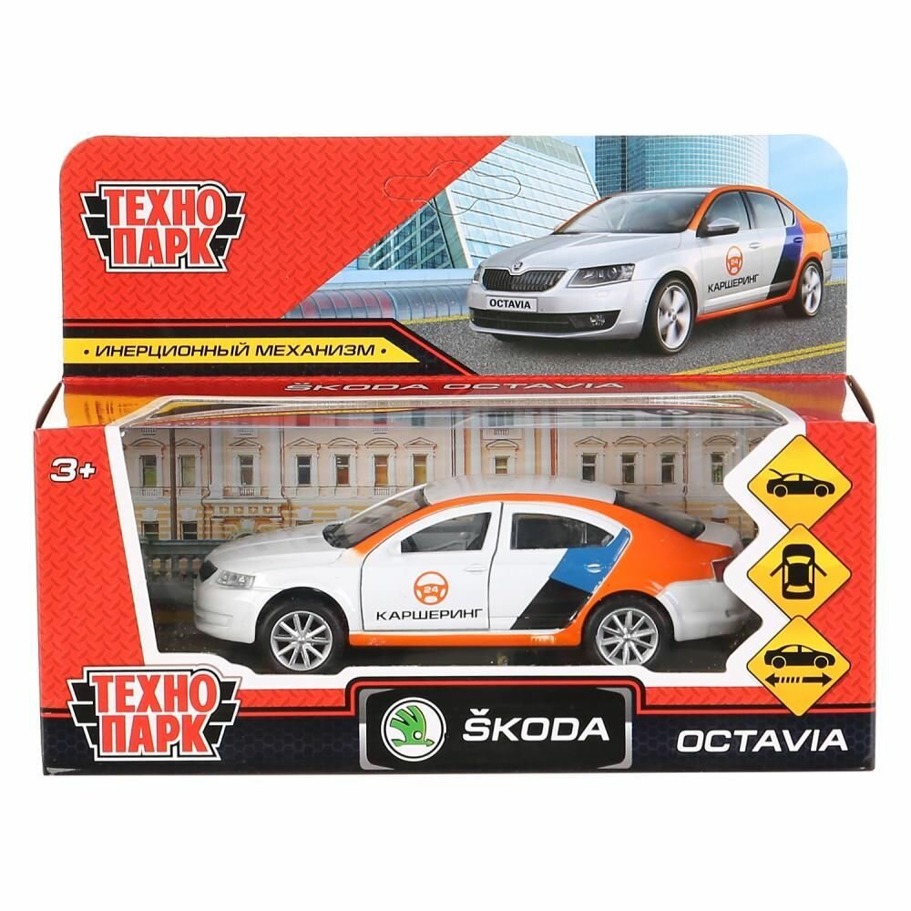 Машина металлическая SKODA OCTAVIA