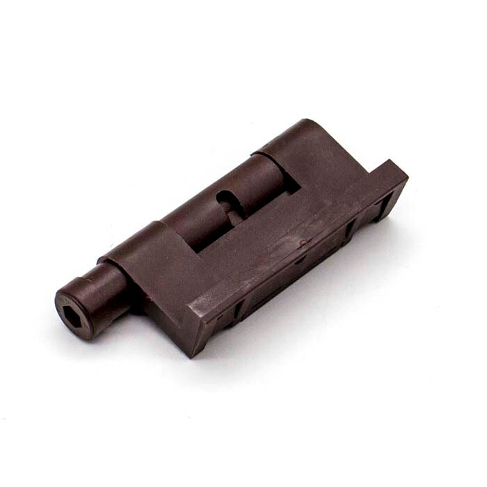 фото Петля дверная усиленная с доводчиком коричневая