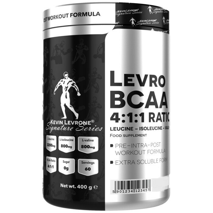 БЦА комплекс LEVRONE LevroBCAA 400г Dragon Fruit (Питахайя)