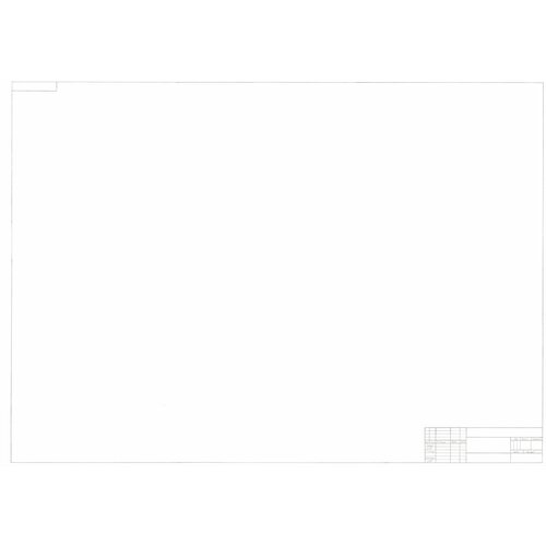 Ватман А1 с рамкой карандашом, 5 шт.