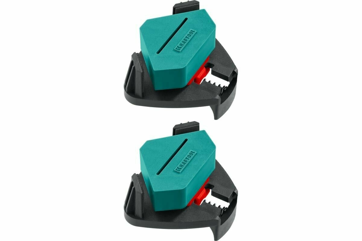 KRAFTOOL CCS два диапазона зажима 10 - 22/22 - 40 мм 2 шт пружинный угловой зажим (32205)