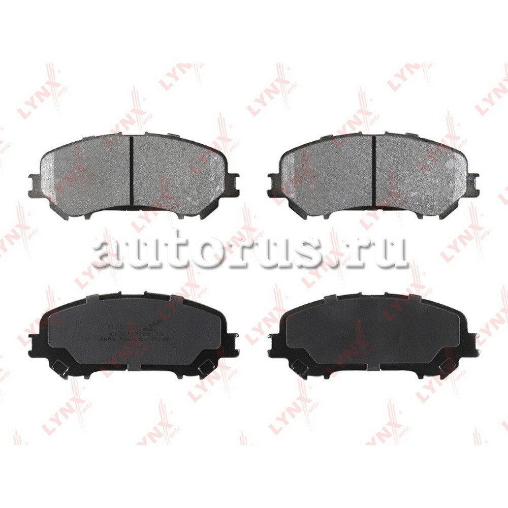 Колодки передние nissan qashqai(j11) 1.2-1.6d 13> lynxauto bd-5747