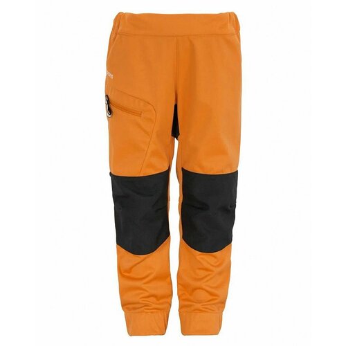 фото Брюки didriksons, размер 120, оранжевый