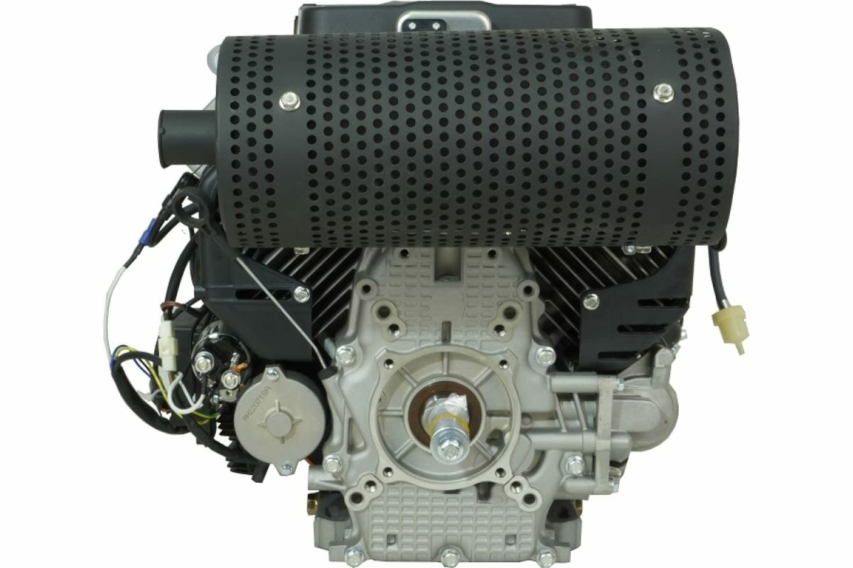 Двигатель бензиновый Lifan LF2V80F ECC (31л. с, 744куб. см, вал 25мм, ручной и электрический старт, катушка 20А) — фото 6