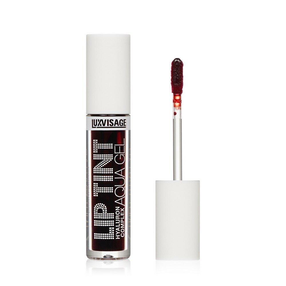 Тинт для губ `LUXVISAGE` LIP TINT AQUA GEL HYALURON COMPLEX с гиалуроновым комплексом тон 05