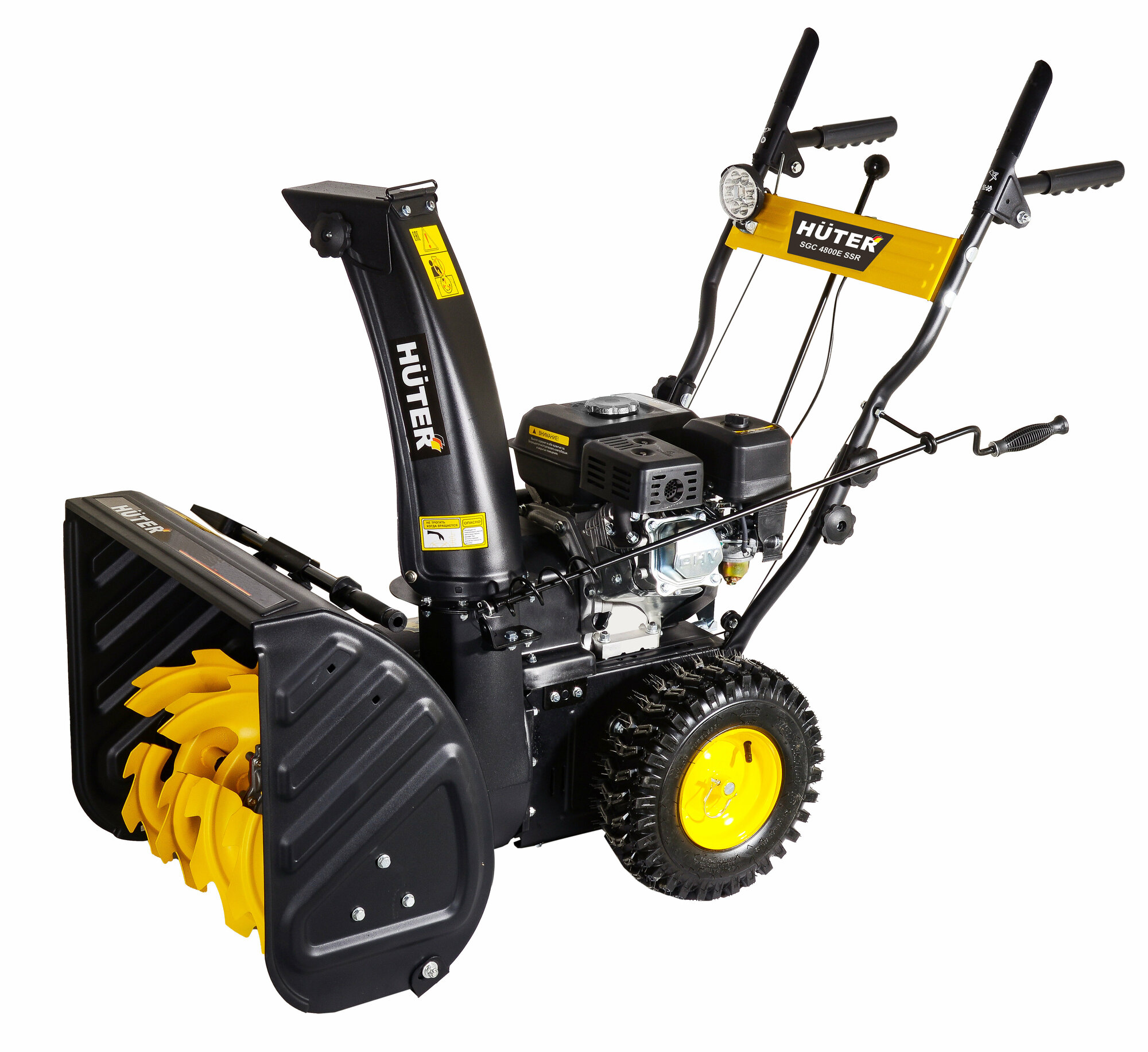 фото Снегоуборщик бензиновый HUTER SGC-4800E SSR 7 лс