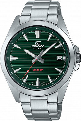 Наручные часы CASIO Edifice, зеленый, серебряный