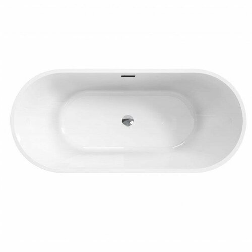 фото Ванна акриловая belbagno uno bb701 140х72 белый глянцевый