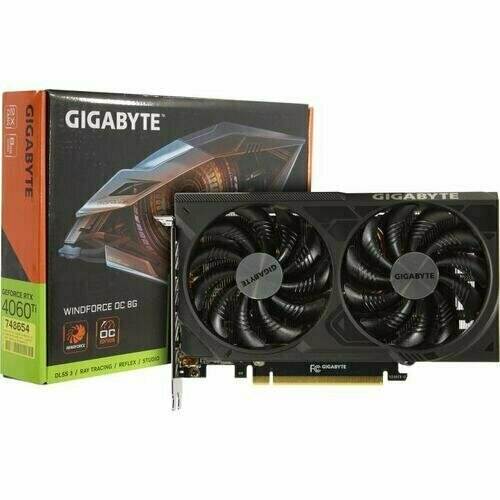 Купить Видеокарта Gigabyte WindForce GV-N406TWF2OC-8GD - цена: 56600 ...