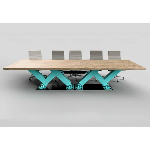 Конференц-стол, промышленный дизайн 280*120 см