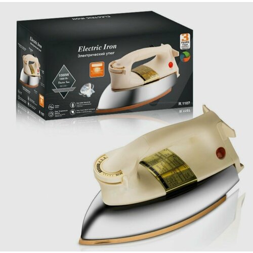 Электрический утюг керамический мощностью 1000Вт 240000₽