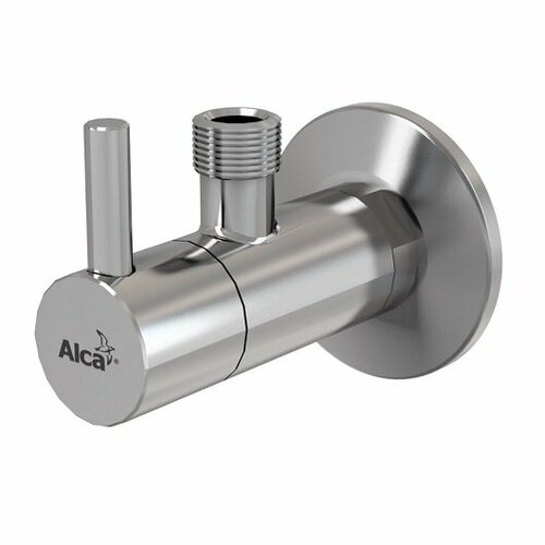 запорный вентиль alcaplast arv001 antic угловой бронза AlcaPlast ARV001 Угловой вентиль для подключения смесителя ½ * ⅜ (хром)