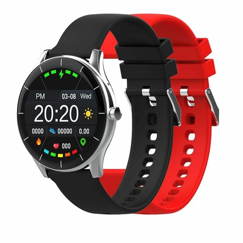 Смарт-часы HIPER IoT Watch GT Black умный выключатель hiper iot switch s03 iot ws03