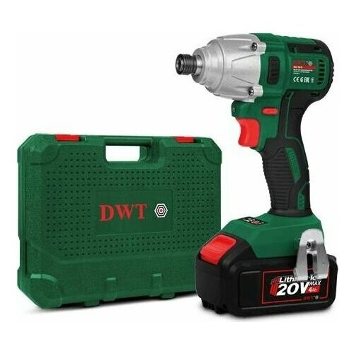 Дрель-шуруповерт аккумуляторная DWT ASS-20 D-2 BMC ударный 5253 64494₽