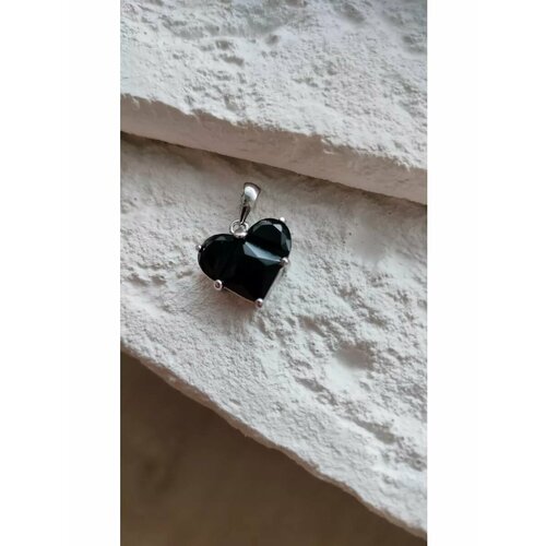 Подвеска кристалл серый черный 499₽