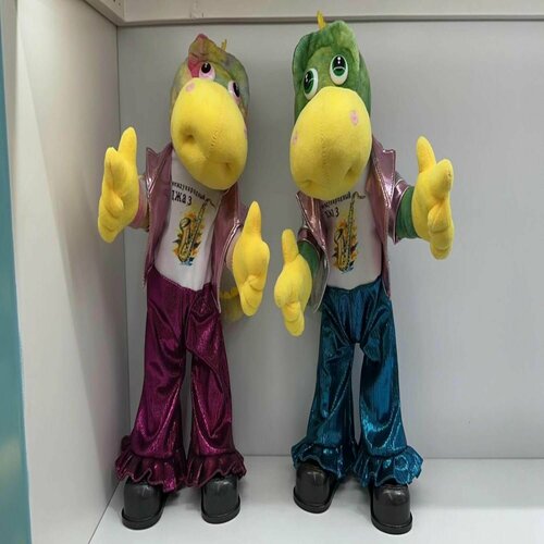 Динозаврик музыкальный на батарейках 37*15CM