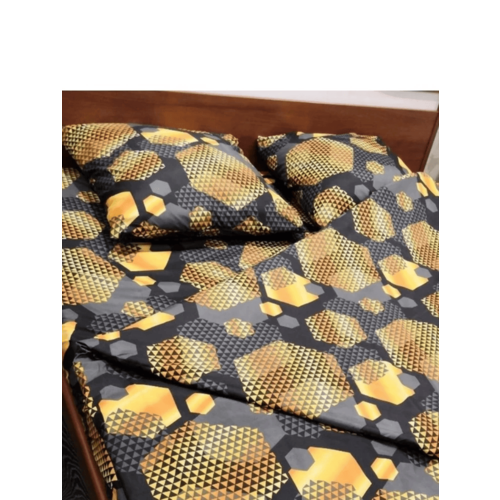 Наволочка 50х70 см, комплект из 2 х шт, TOP_T, сатин, черный