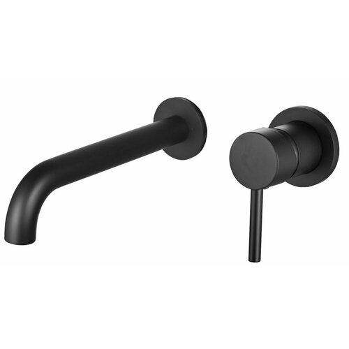 Смеситель для раковины Vidage VAL11900BL скрытый монтаж однорычажный цвет черный матовый 7231₽