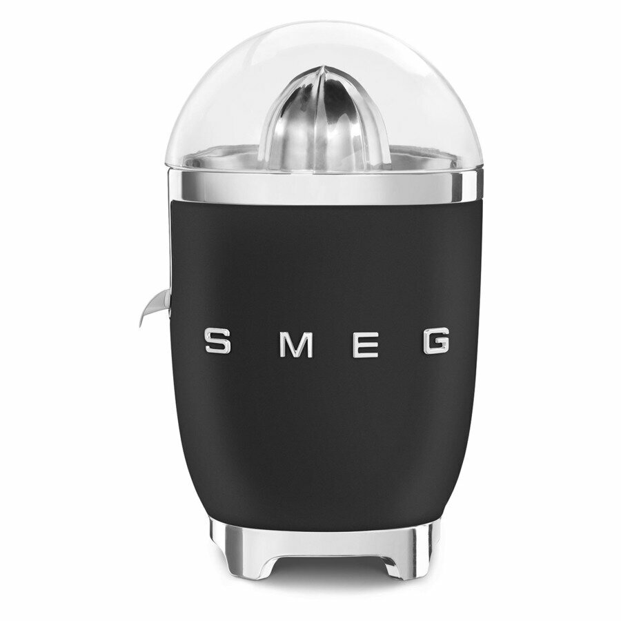 Соковыжималка для цитрусовых SMEG CJF01BLMEU 28,1x16,6x16,6 см, аллюминий литой, черная