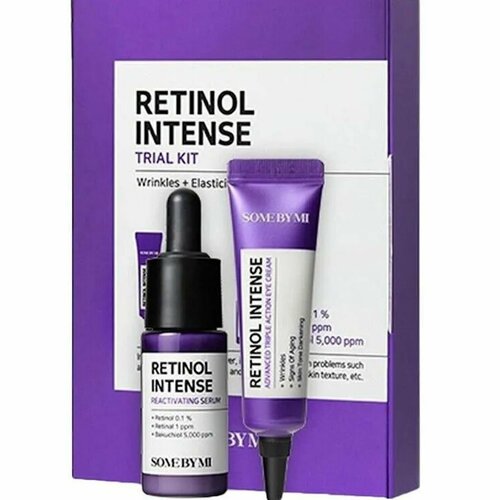 Some by Mi Набор Интенсивный крем и сыворотка вокруг глаз с ретинолом Retinol intense trial kit 2 components 1800₽